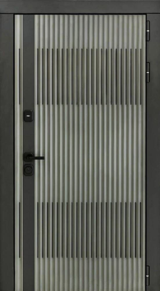 Входная дверь ДвериПРО Элфи ФЛ 244 Венге DPRO226128 внешняя сторона